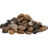 Sale Dekorativa polerade stenar - - 25 kg - Flerfärgade - 2-5 cm - Naturliga stenar - Slät yta - Trädgårdsbark Trädgårdsstenar & Klivstenar