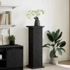 vidaXL Displayställ med dörr Svart Ek 31 x 30 x 90 cm Konstruerat trä