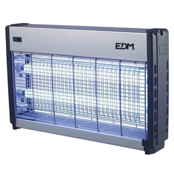 Clearance Edm Professionella Döda Insekter 2x20w Silver Insektsmedel & Djuravvisande Medel