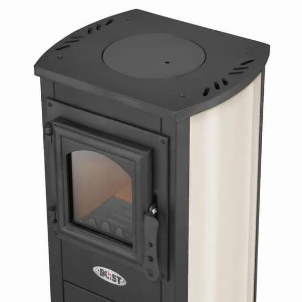 Discount EKONOMIK LUX Modern Vedspis - Stilfull, Effektiv Uppvärmning för Hem Vedeldade Kaminer