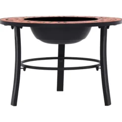 Eldfat med mosaik terrakotta 68cm keramik - Eldgrop - Eldgropar - Home & Living