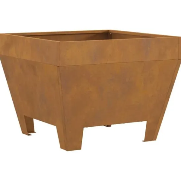 Discount Eldstad Brun 50 x 50 x 38 cm Stål Öppna Spisar