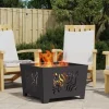 Discount Eldstad Svart 60 x 60 x 40 cm Stål Öppna Spisar