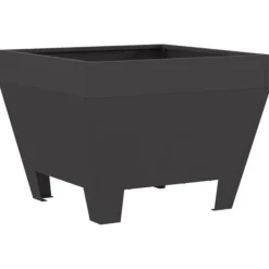 vidaXL Eldstad Svart 50 x 50 x 38 cm Stål