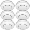 Outlet ELRO ansluter FZ5002R trådlös rökdetektor med värmesensor - 6 delar Rök- & Koloxiddetektorer