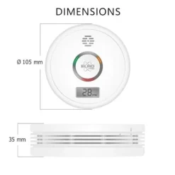 Best ELRO Pro PK4910 kolmonoxiddetektor - automatiskt självtest - 10 års batteri Rök- & Koloxiddetektorer