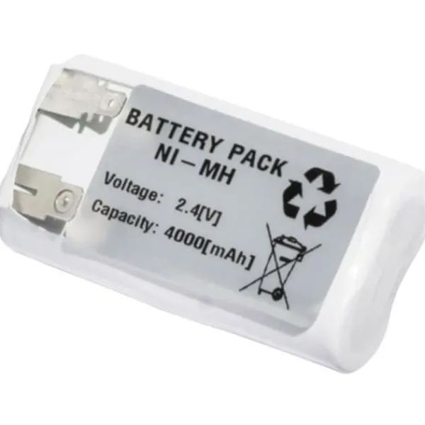 Emmerich 2443FA4000R Batteri för nödlampa U-formad 2,4 V 4000 mAh