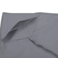 Outlet Ersättningstak 3x3 m för metallpaviljong, vädertåligt polyester, mörkgrå Tält & Lusthus