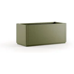 Sale Ethica rektangulär blomlåda 80 cm grön Krukor & Växtbehållare