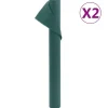 vidaXL Fiberduk 2 rullar 70 g/m² 10x1,6 m