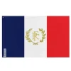 Outlet Flagga - RF - 60 x 90 cm - Polyester - Tryck på fram- och baksidan - Öljett i järn Flaggor & Vindstrutar