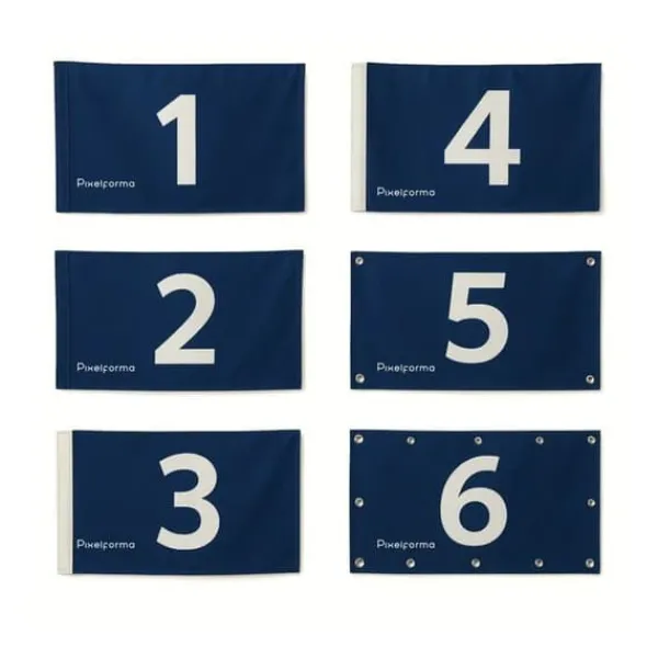 Outlet Flagga - Tibet - 1920-1925 - 160x240 cm - Polyester - Skrivning fram/ tillbaka Flaggor & Vindstrutar