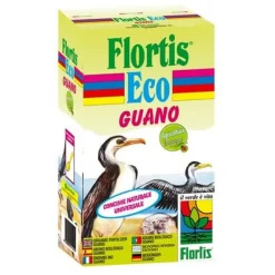 Best FLORTIS ORGANISK GÖDNING GUANO 800GR trädgård växter blommor Gödningsmedel
