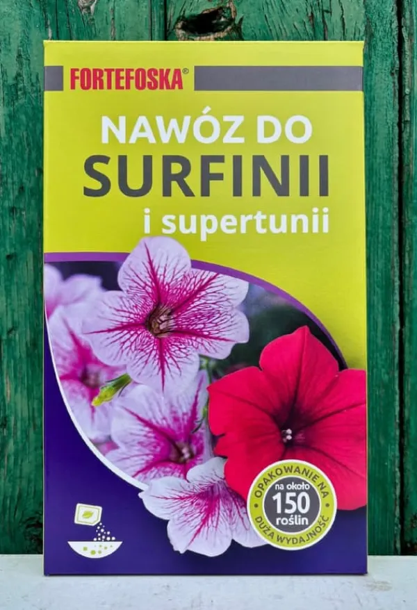 Best FORTEFOSKA SURFINIA GÖDNINGSMEDEL 1 KG GRANULAT MYCKET EFFEKTIVT Gödningsmedel