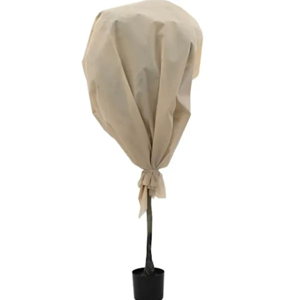 vidaXL Frostskydd för växtfleece Beige 20 x 1,6 m Syntetiskt tyg