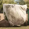 vidaXL Frostskydd för växtfleeceöverdrag 3 pcs Beige 2,5 x 3,14 m