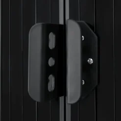 Förvaringsbod antracit stål 204x132x186 cm - Trädgårdsskjul - Trädgårdsbod - Home & Living Skjul, Garage & Carports