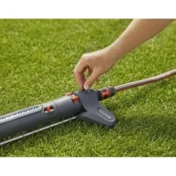 Discount AquaZoom L oscillerande sprinkler - Yta 350m² - Räckvidd 21m - UV- och frostbeständig - 5 års garanti Bevattning