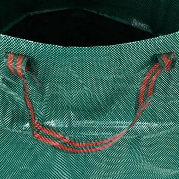 Clearance Gecosac - 2770 - Trädgårdssäck för Gröna Avfall 120L, Självbärande, Hållbar, Vattentät Sack med 3 Handtag Trädgårdskorgar
