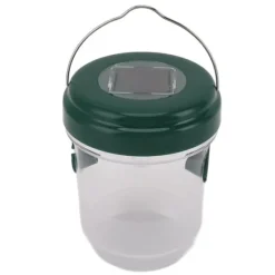 Discount Getingfångare LED-soldrivna vattentäta bålgetingsfällor för getingfruktfluga Trädgårdsterrass Farmland Green Skadedjursfällor