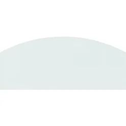 Glasskiva för öppen spis 120x50 cm - Härdat glas för golvskydd | Färg: Transparent | Storlek: 120x50 cm