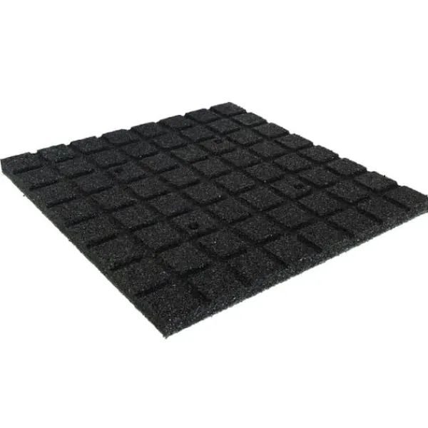 Clearance Gummiplatta 25mm - 50x50 cm - Grön Trädgårdsprydnader