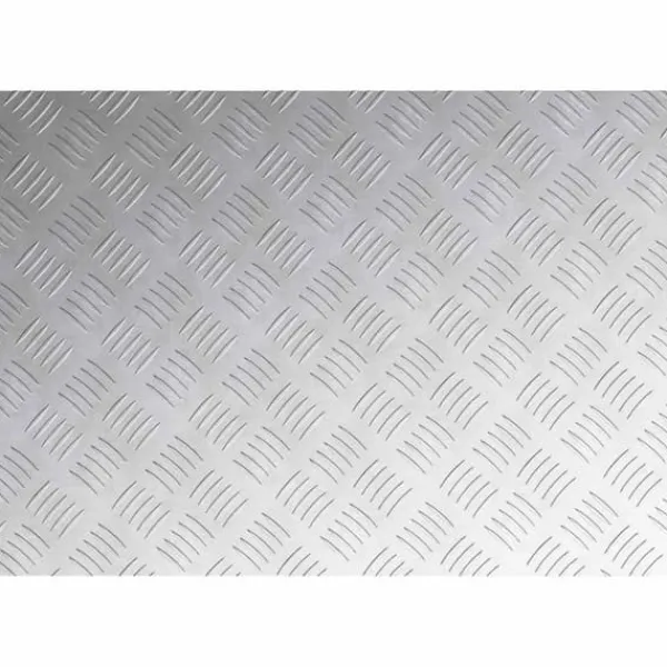 Halkfria Aluminium Checker Plates 2 st - Säkra och stiliga trapsteg | Storlek: 70x50 cm