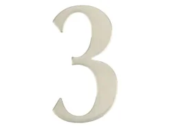 Clearance Haushalt Door Number 3 Ss-3 62Mm Stainless Ste Adresskyltar & Husnummer