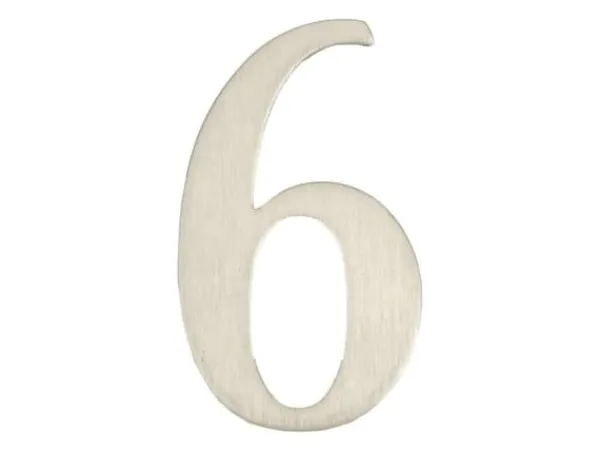 Discount Haushalt Door Number 6 Ss-6 62Mm Stainless Ste Adresskyltar & Husnummer