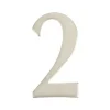 Haushalt Door Number 2 Ss-2 62Mm Stainless Ste Adresskyltar & Husnummer