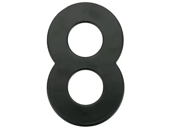 Discount Haushalt House Number 8 Mb-8 145Mm Black Adresskyltar & Husnummer