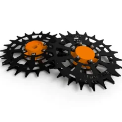 Clearance Hjul till HUSQVARNA AUTOMOWER 305, 310, 315, 315X, 415X, 415XI robotgräsklippare, rostfritt stål 3mm Trädgårdsmaskiner