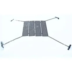 HÄLLMARK ELDGALLER 44 x 44 cm, eldgaller snö, eldunderlag snö, grillunderlag snö