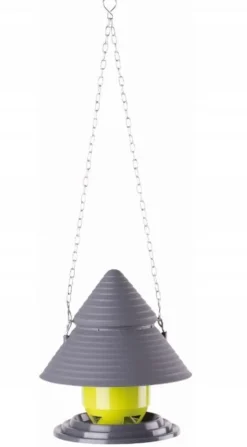 Hängande fågelmatare 19,5 cm | Pistage + antracit