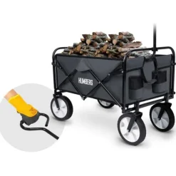 Humberg Hopfällbar transportvagn 80L HM-511