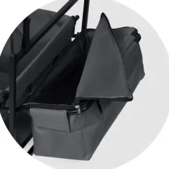 Humberg Hopfällbar transportvagn 80l HM-514