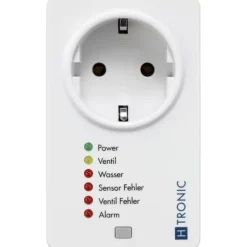 H-Tronic 1114725 WSS 1 Vattendetektor med extern sensor 230 V, över uttaget Läckagedetektorer