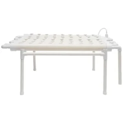 Outlet Hydroponiskt odlingssystem - Odlingskit enkel nivå - 54 Odlingshål - 6 Rör - För Grönsaker och Örter - Hem och Trädgård - Vit Kit För Växt- & Örtplantering