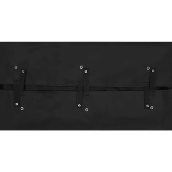 Innerfoder till trädgårdsvagn - Hållbart polyester | Färg: Svart | Storlek: 81x41x40 cm