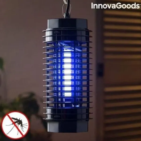 Hot InnovaGoods Myggbekämpande Lampa KL-1500 4 W Svart 26 Skadedjursfällor