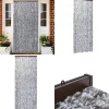 Insektsdraperi brun och beige 90x220 cm chenille - Insektsdraperi - Insektsdraperier - Home & Living