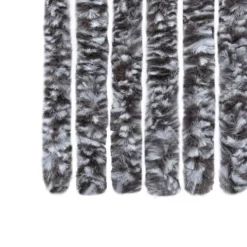 Insektsdraperi brun och beige 90x220 cm chenille - Insektsdraperi - Insektsdraperier - Home & Living