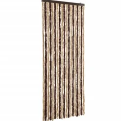 Best Insektsdraperi med mjuka chenillesträngar - Skydd mot insekter | Färg: Beige och Ljusbrun | Storlek: 56x185 cm Insektsmedel & Djuravvisande Medel