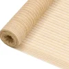 vidaXL Insynsskyddsnät beige 1,5x25 m HDPE 75 g/m²