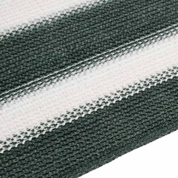Insynsskyddsnät i HDPE - Grön & Vit | Storlek: 3,6x10 m | Vikt: 75 g/m²