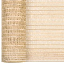 Insynsskyddsnät i HDPE - Skyddar mot insyn och sol | Färg: Beige | Storlek: 1x10 m