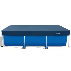 Intex rektangulär ram swimmingpool - 220 x 150 x 60 cm - Blå - ingår Tillbehör A5 Pooler