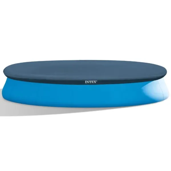 Hot Intex Rund Uppblåsbar Easy Set Pool - 457 x 84 cm - Blå - Inklusive Tillbehör - CB18 Pooler