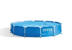 Intex Simbassäng Metallstomme 366x76 cm - Med tillbehör