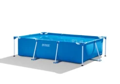 Intex swimmingpool - Rampool - 300 x 200 x 75 cm - Inklusive solsegel, filterpump och filter